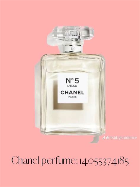 chanel fragrance codes